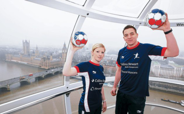 El balonmano para los Juegos Olímpicos de londres 2012