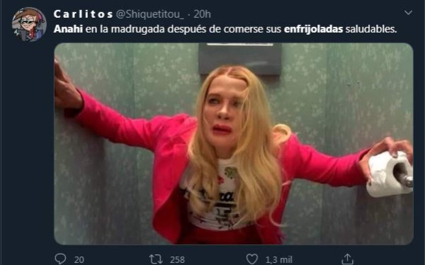 'Síganme para más recetas': Los memes que dejaron las enfrijoladas de Anahí