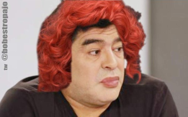 Maradona se opera los labios y revoluciona las redes