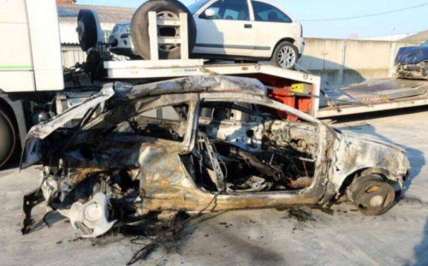 Familiares velan los restos de hondureños que murieron en fatal accidente en España