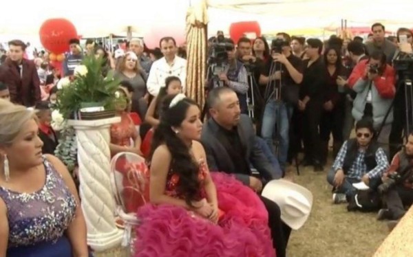 VIDEO: ¿Cómo fue la misa de los XV años de Rubí?