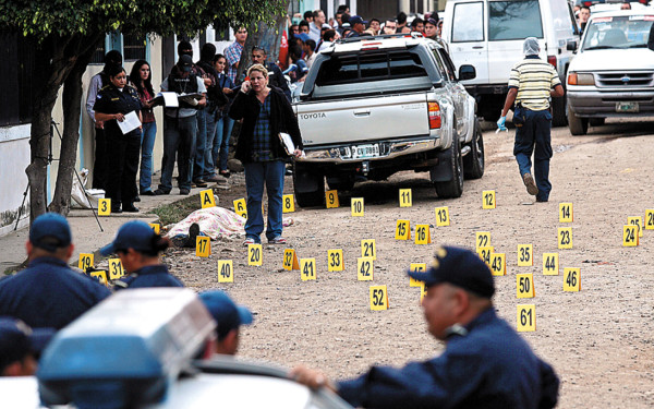 Distrito Central mantiene elevada tasa de homicidios