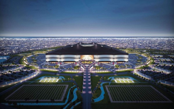 Qatar presenta espectacular estadio para semifinal del Mundial 2022