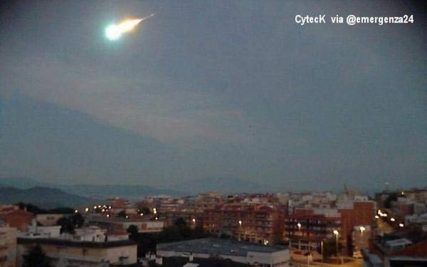 Meteorito causa explosión en Nicaragua