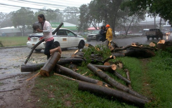 Alerta amarilla en la zona norte de Honduras por fuertes lluvias