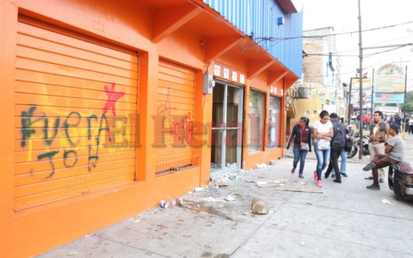 Las imágenes que no vio de los saqueos y destrucción durante protestas