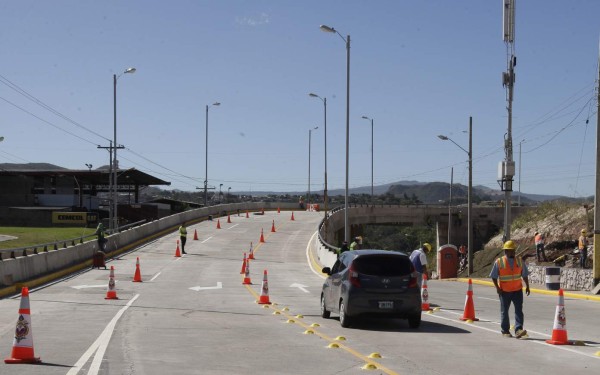 Honduras: Habilitan el paso a desnivel del Kuwait