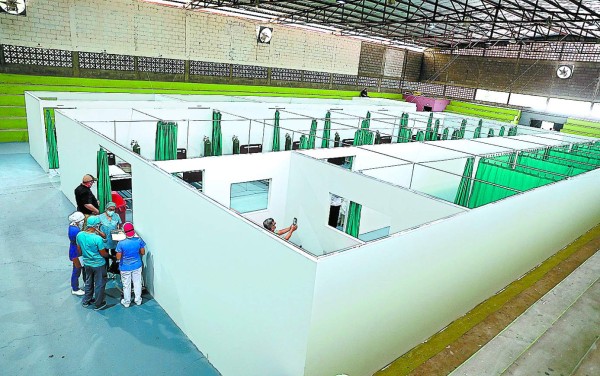 Comenzó a funcionar el triaje en Comayagua para atender 450 pacientes diarios