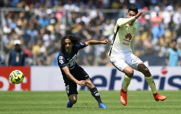 América vence 3-2 a Pumas con gol del paraguayo Domínguez