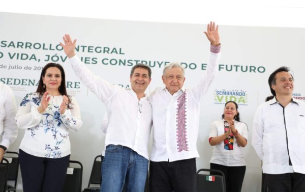 FOTOS: 10 datos sobre la visita de Juan Orlando Hernández a López Obrador en México