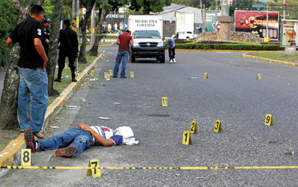 Asesinan a dos oficiales de la Policía en el norte de Honduras