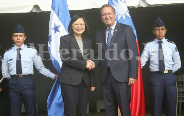 Llega a Honduras la presidenta de Taiwán para fortalecer acuerdos bilaterales