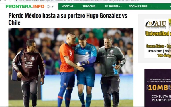 Portadas de medios mexicanos no perdonan al Tri tras la derrota ante Chile