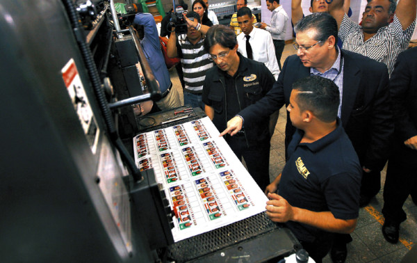Honduras: Inicia producción de material electoral