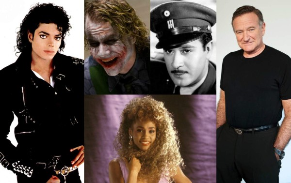 Muertes famosas salpicadas por el misterio, sorpresa y tragedia&nbsp;&nbsp;