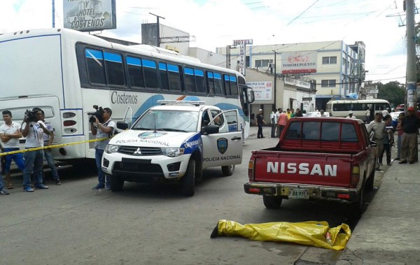 Asesinan a vendedor en la capital de Honduras