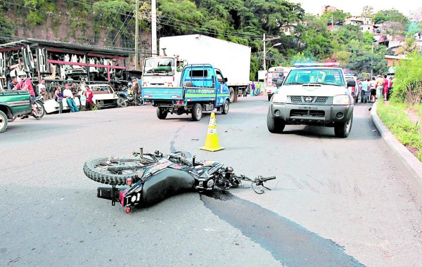 Honduras: Dos motociclistas pierden la vida en accidentes viales