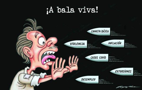 Pobre pueblo masacrado