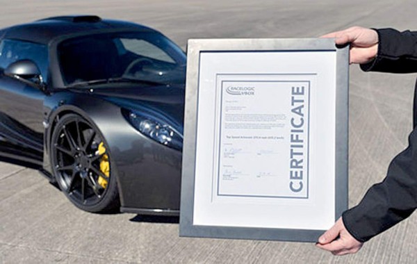 VIDEO: Venom GT, el auto más veloz del mundo