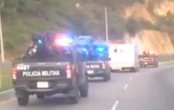 Trasladan a cinco pandilleros al Tercer Batallón de Infantería en Naco, Cortés