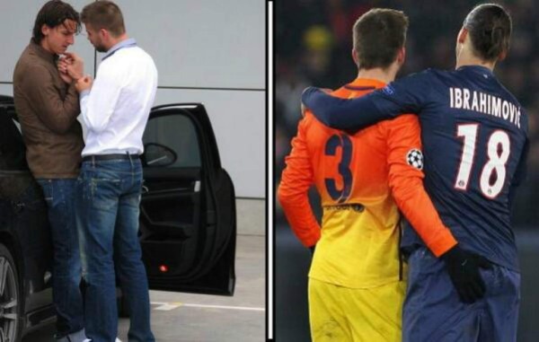 Fotos: Futbolistas que han puesto en entredicho su sexualidad con comprometedores momentos