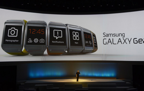 Samsung presenta su primer reloj inteligente Galaxy Gear