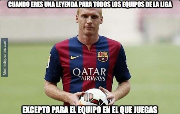 Memes del Barcelona inundan las redes tras derrota ante el Celta