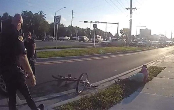 EEUU: El trato de la policía de Florida a un hondureño atropellado