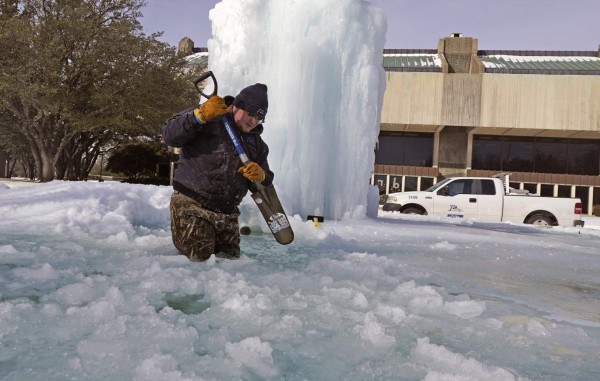 Impactantes fotos de la tormenta invernal en Estados Unidos