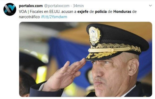 Acusación de EEUU contra 'El Tigre' Bonilla hace eco en el mundo: Medios internacionales lo informan