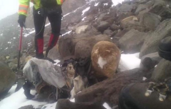 Encuentran otra momia en cima del volcán más alto de México