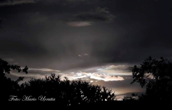Atardecer invernal sobre Tegucigalpa