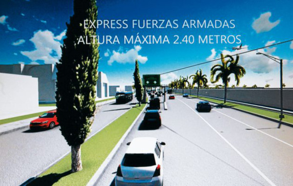 Puente más grande de la capital medirá 400 metros