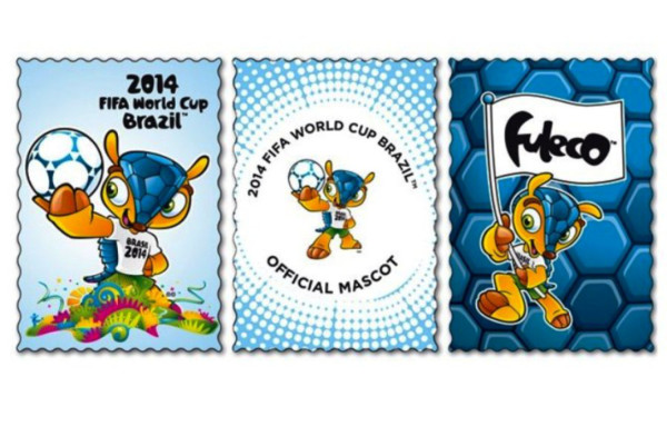FIFA revela las estampillas para Brasil 2014