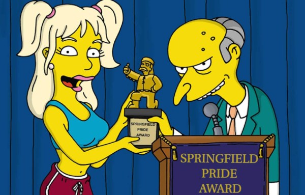 Famosos que han aparecido en Los Simpson