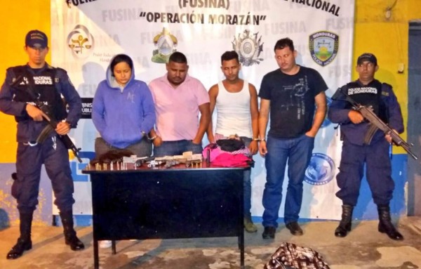 Capturan banda que asaltó cooperativa en el occidente de Honduras