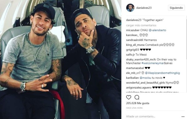Neymar publicó foto de la boda de Messi, pese a 'acuerdo de confidencialidad'