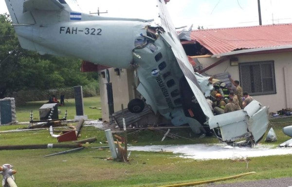 Muere piloto de avión accidentado en Palmerola, Comayagua
