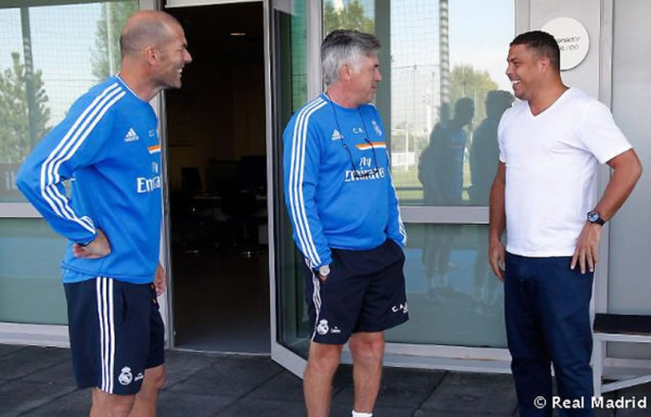 Ronaldo visitó al Real Madrid: 'Cristiano es muy completo'