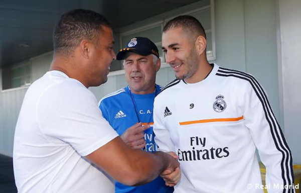 Ronaldo visitó al Real Madrid: 'Cristiano es muy completo'