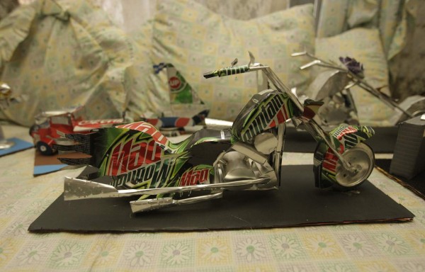 Una historia entre latas y creatividad