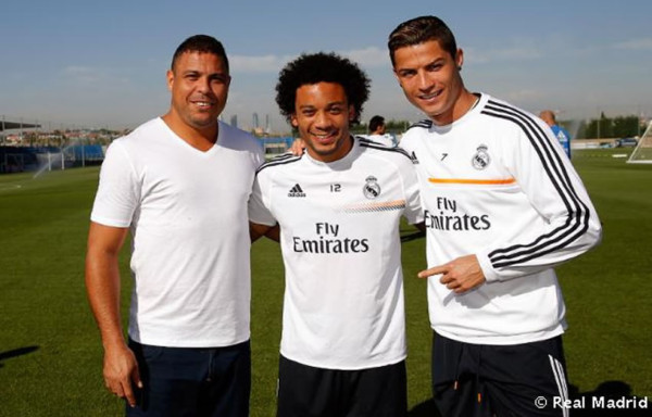 Ronaldo visitó al Real Madrid: 'Cristiano es muy completo'