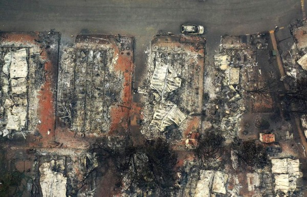 Desgarradoras imágenes de lo que quedó de Paradise, el pueblo en California que fue consumido por los incendios