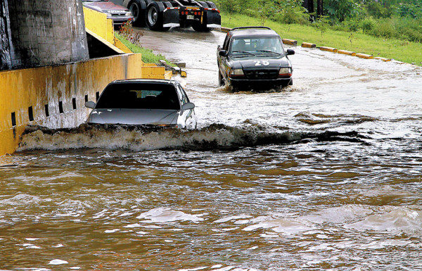 Inundaciones en la zona norte de Honduras