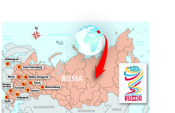 Rusia 2018 en la esquina