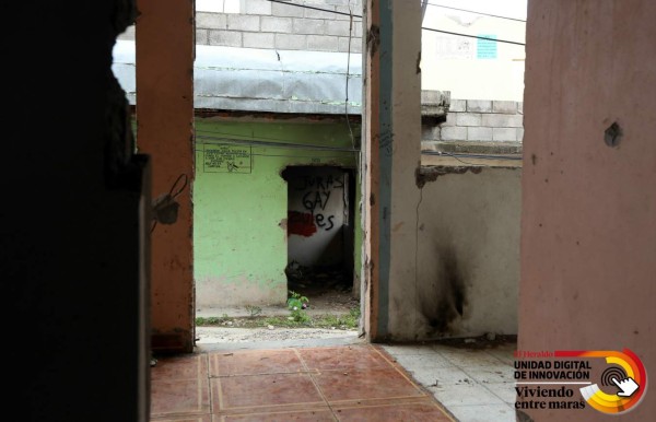 FOTOS: Ingresamos a las casas invadidas por la pandilla 18 en la capital de Honduras