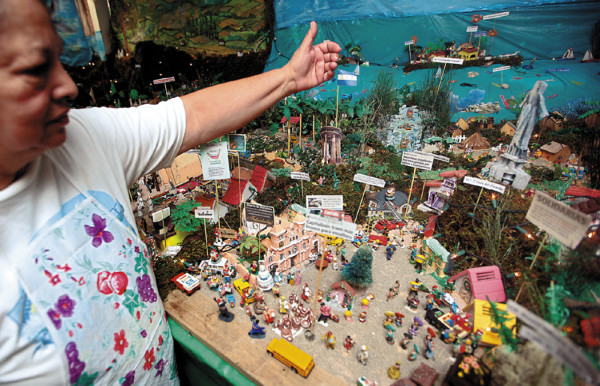 En los hogares capitalinos hay lugar para el Niño Dios