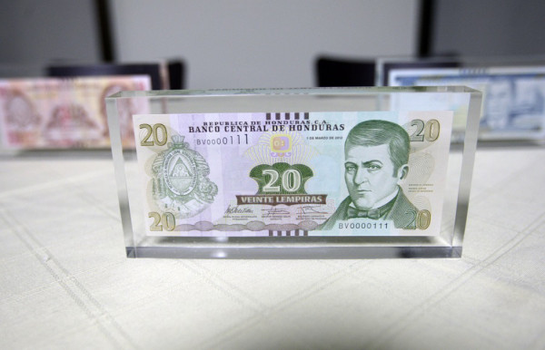Honduras: BCH emite 24,100 millones en billetes para no videntes