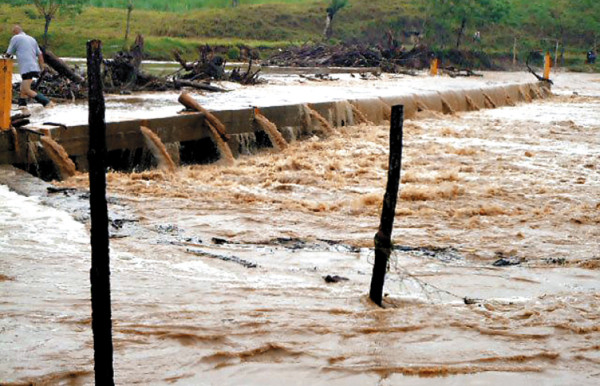 Lluvias han afectado a 13,000 hondureños