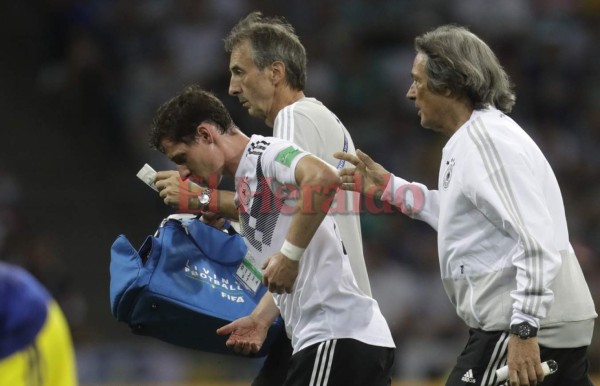 Alemania vs Suecia: Así fue la patada que Ola Toivonen le dio en la cara a Sebastián Rudy